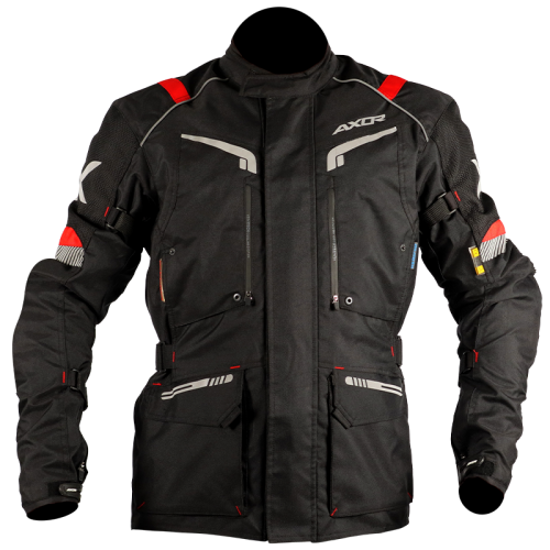 Axor Valour Riding Jacket (Black Red)– Moto Central