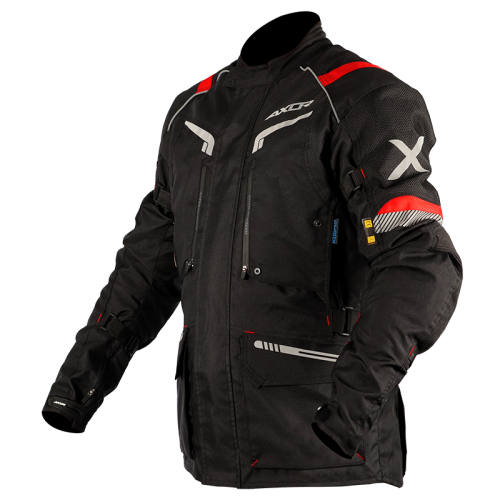 Axor Valour Riding Jacket (Black Red)