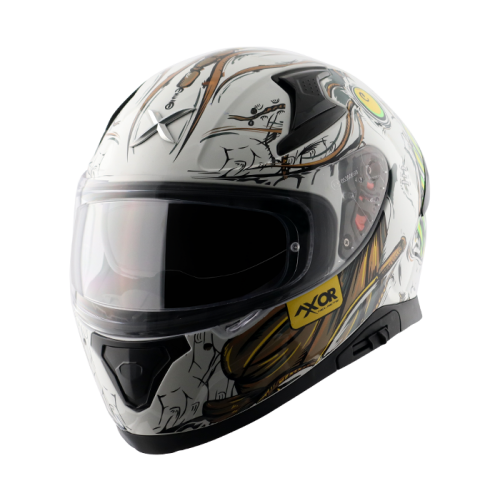 AXOR Apex Sea Devil Gloss White Gold Helmet