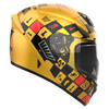 Tiivra XRoads Gold Helmet