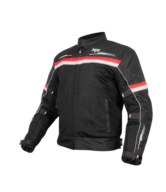 XTS Airhead Black Red Riding Jacket
