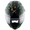 AXOR Street ZAZU Dull Black Green Helmet