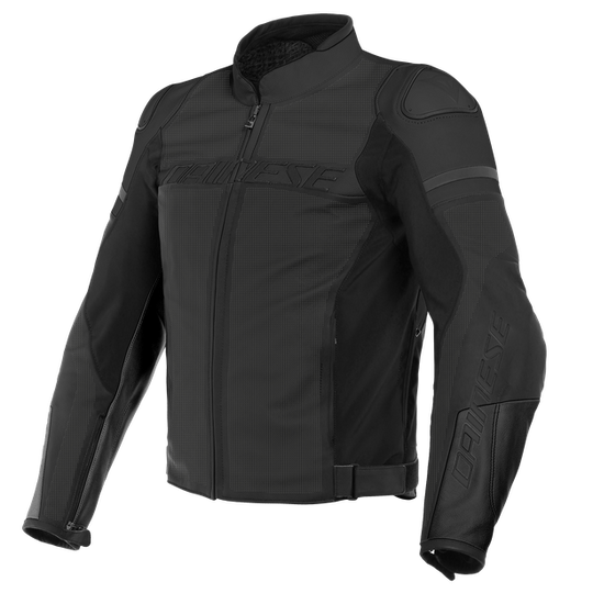Dainese Agile Perforated Leather Jacket Matt Black