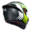 AGV K1 Power Gun Metal White Green Gloss Helmet, Full Face Helmets, AGV, Moto Central