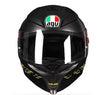 AGV K5-S THORN 46 Matt Black Yellow, Full Face Helmets, AGV, Moto Central