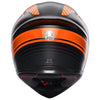 AGV K1 Warmup Matt Black Orange Helmet, Full Face Helmets, AGV, Moto Central