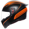 AGV K1 Warmup Matt Black Orange Helmet, Full Face Helmets, AGV, Moto Central