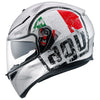 AGV K3-SV Scudetto Matt Silver, Full Face Helmets, AGV, Moto Central