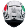 AGV K3-SV Scudetto Matt Silver, Full Face Helmets, AGV, Moto Central