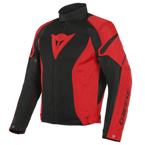 Dainese Air Crono 2 Tex Jacket (Black Lava Red Lava Red)