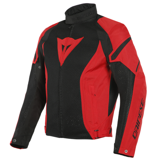 Dainese Air Crono 2 Tex Jacket (Black Lava Red Lava Red)