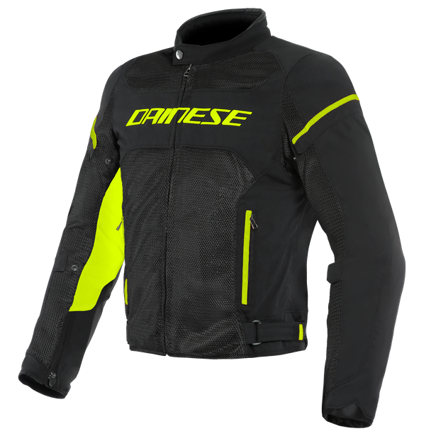 Dainese Air Frame D1 Tex Jacket Black Fluro Yellow