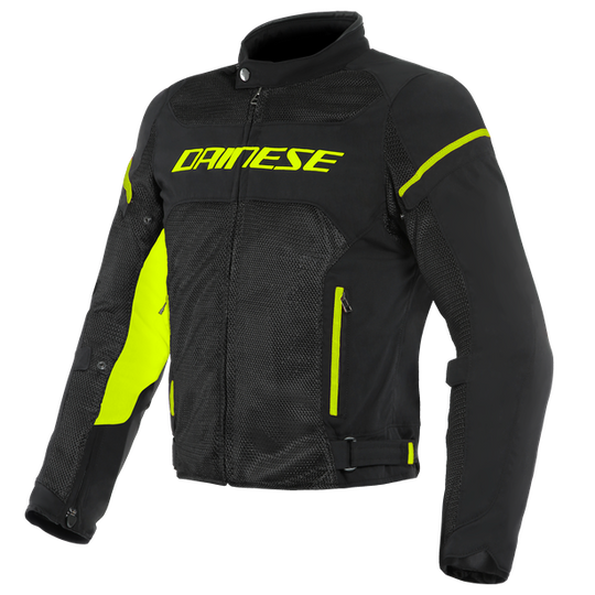 Dainese Air Frame D1 Tex Jacket Black Fluro Yellow