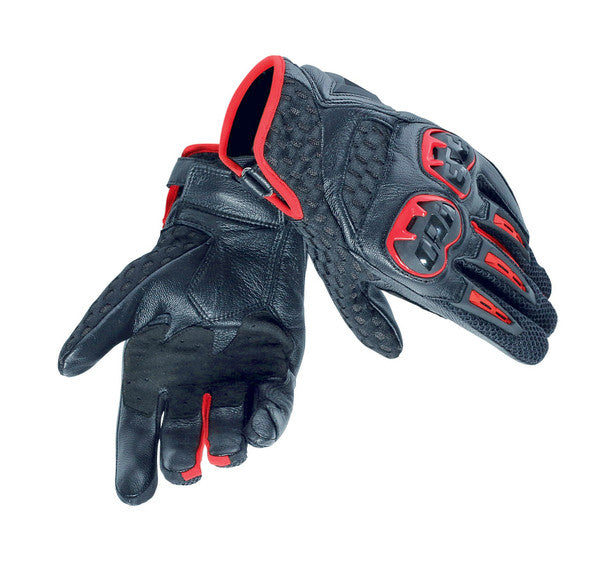 Dainese Air Hero Lady Gloves (Black Lava Red)