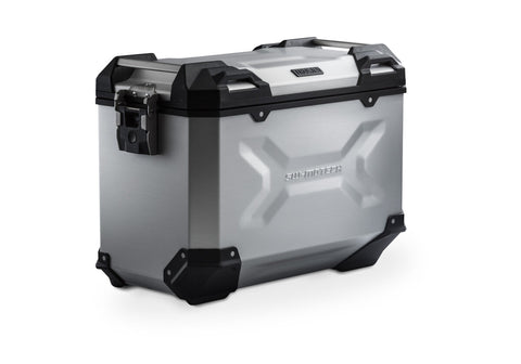 SW Motech 45L TraX ADV Pannier Left Silver (ALK.00.733.10000L/S)