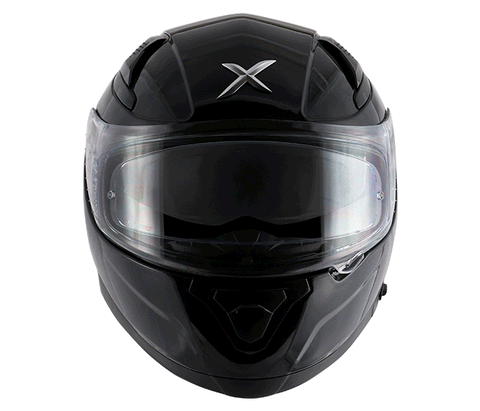 AXOR Apex Solid Gloss Black Helmet