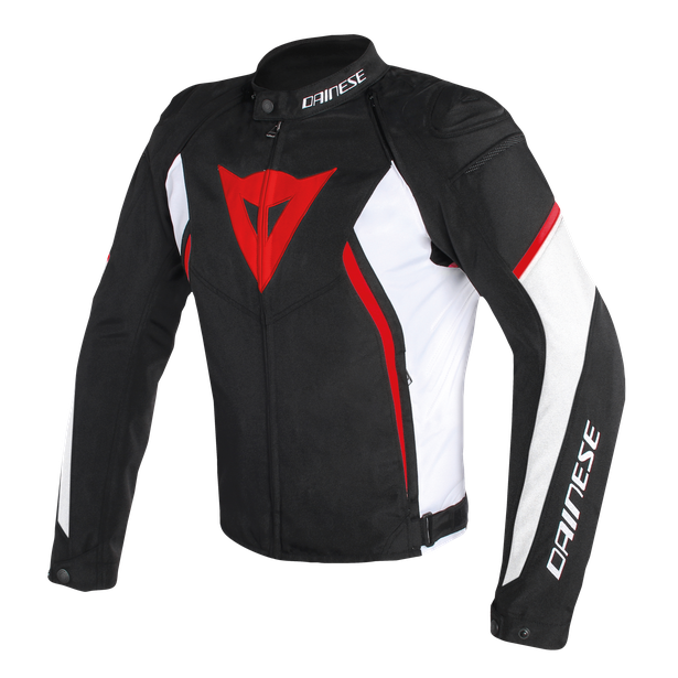 Dainese Avro D2 Tex Jacket (Black White Red)– Moto Central