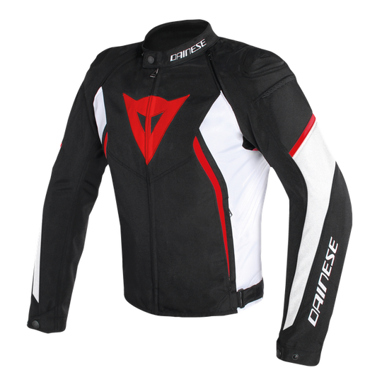 Dainese Avro D2 Tex Jacket (Black White Red)