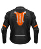 DSG Race Pro V2 Jacket Black Fluro Orange