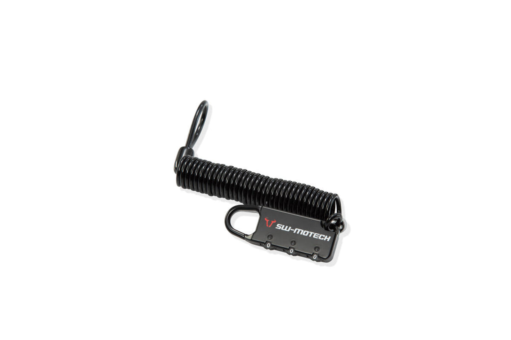 SW Motech Motorcycle Luggage Cable Lock 180cm (BC.LOC.00.002.10100/B)
