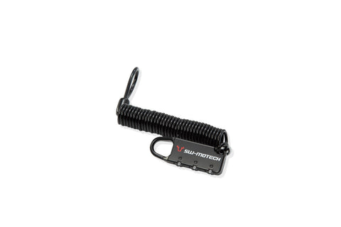 SW Motech Motorcycle Luggage Cable Lock 180cm (BC.LOC.00.002.10100/B)