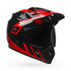 Bell MX-9 Adventure MIPS-Equipped Dash Black Red White Helmet