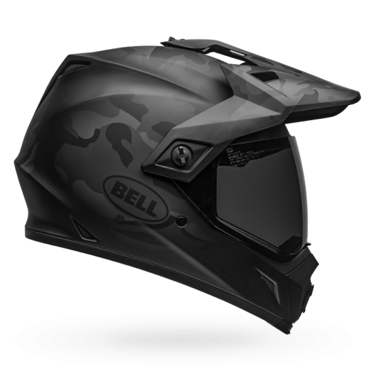Bell MX-9 Adventure MIPS-Equipped Stealth Matt Black Camo Helmet