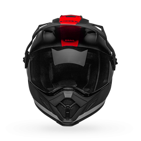 Bell MX9 Adventure MIPS-Equipped Switchback Matt Black Red White Helmet ...