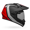 Bell MX-9 Adventure MIPS-Equipped Switchback Matt Black Red White Helmet, Full Face Helmets, BELL, Moto Central
