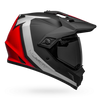 Bell MX-9 Adventure MIPS-Equipped Switchback Matt Black Red White Helmet, Full Face Helmets, BELL, Moto Central