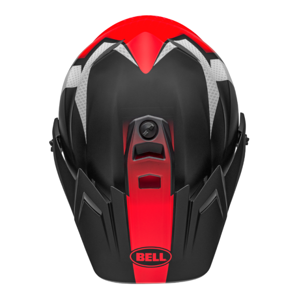 Bell MX9 Adventure MIPS Equipped Switchback Matt Black Red White