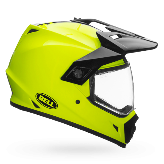 Bell MX-9 Adventure MIPS-Equipped Gloss Hi-Viz Yellow Helmet