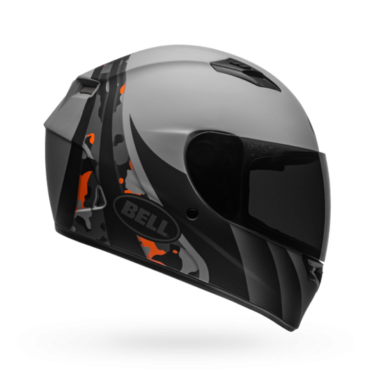 Bell Qualifier Integrity Matt Grey Orange Camo Helmet