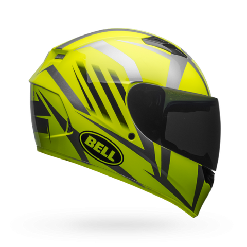 Bell Qualifier Blaze Hi-Viz Yellow-Black Helmet– Moto Central