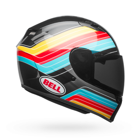 Bell Qualifier Commander Blue-Red-Yellow Helmet