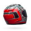 Bell Qualifier Tagger Gloss White-Black-Red Splice Helmet, Full Face Helmets, BELL, Moto Central