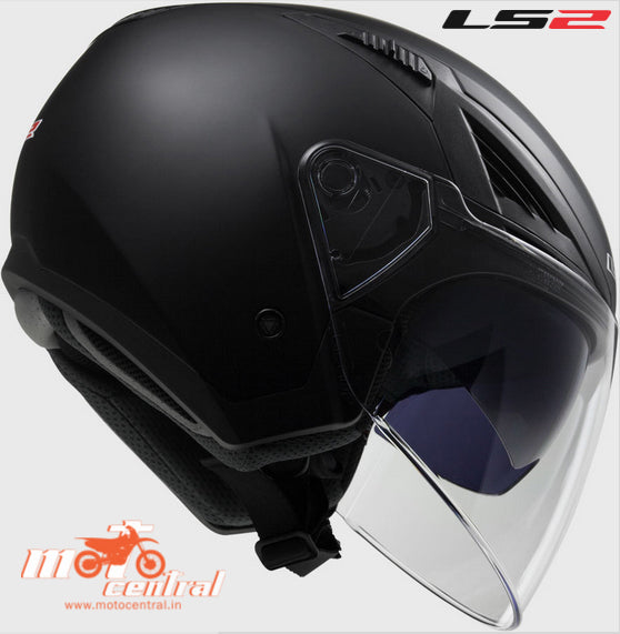 ls2 bishop helmet LS2 OF 586 Bishop Matt Black Helmet– Moto Central