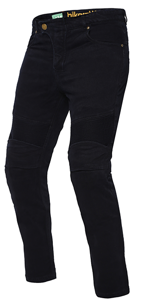 Bikeratti Raven Denim Jeans with Kevlar and D3O Armour (Black)