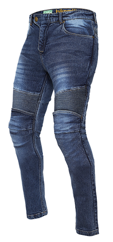 Bikeratti Steam Denim Jeans with Kevlar and D3O Armour (Blue)