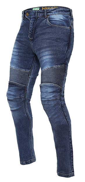 Bikeratti Steam Lady Denim Jeans with D3O Armour (Blue)
