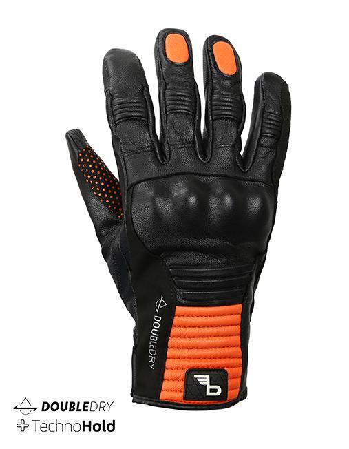 Bikeratti Meridian Gloves (Black Orange)