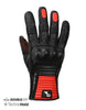 Bikeratti Meridian Gloves (Black Red)