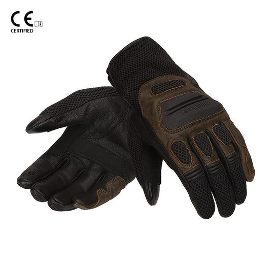 Royal Enfield Cragsman Riding Gloves (Black Brown)