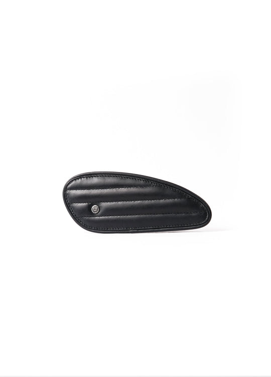Trip Machine Tank Pads Mini Leather Classic Stripes (Black)