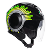 AGV Orbyt Ginza Black Yellow Green Helmet