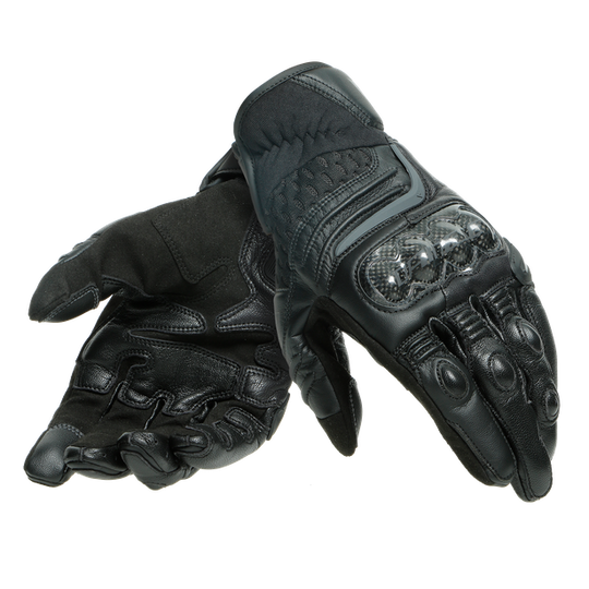 Dainese Carbon 3 Short Gloves Black Black