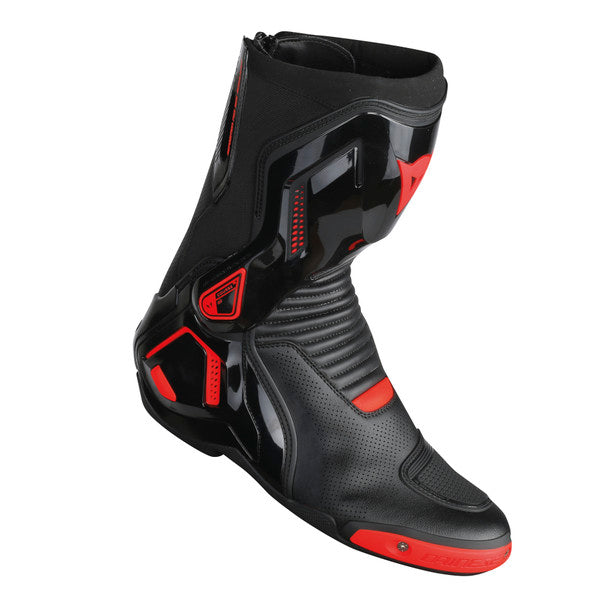 Dainese Course D1 Out Air Boots Black Fluro Red