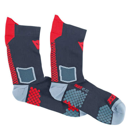 Dainese D-Core Mid Socks Black Red