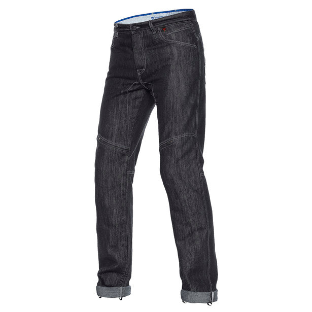 Dainese D1 Evo Jeans Black Aramid Denim - Main Image