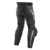 Dainese Delta 3 Leather Pants Black White Short / Tall